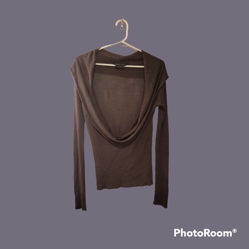 BCBG MAX AZRIA, Chocolate sweater, Size XS